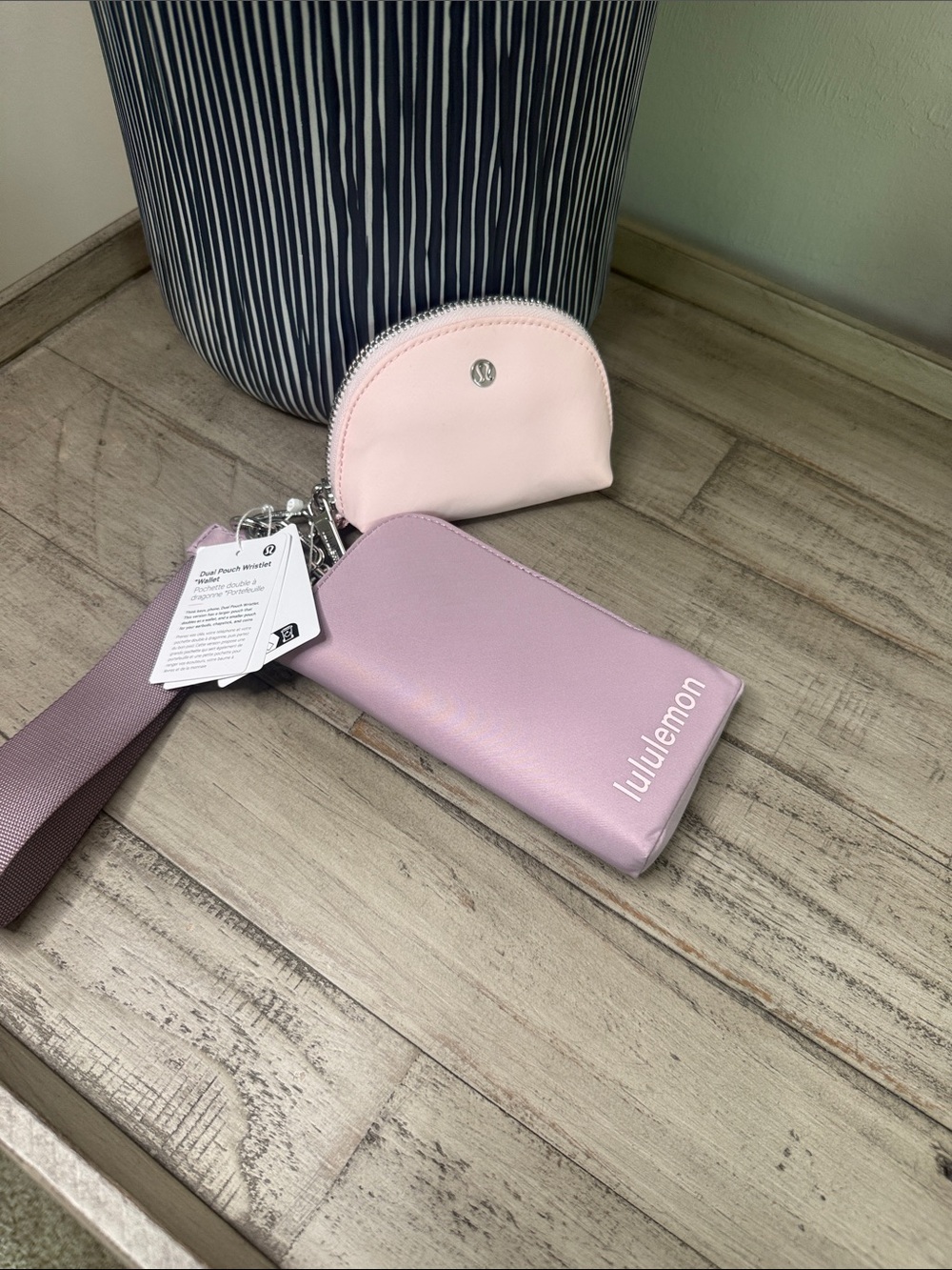 Dual Pouch Wristlet *Wallet